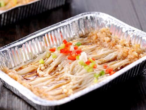 虎丘锡纸烤金针菇